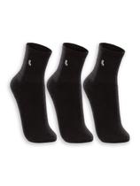 Kit 3 Pares de Meias Esportiva Cano Médio Lupo 3148-089 Kit 3 Pares de Meias Esportiva Cano Médio Lupo 3148-089