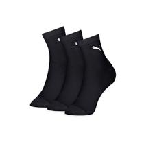 Kit 3 Pares De Meias Esportivas Unissex Cano Médio Em Algodão Kit 3 Pares De Meias Esportivas Unissex Cano Médio Em Algodão