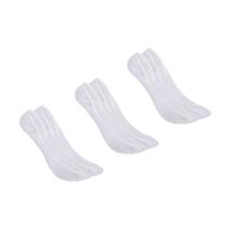 Kit 3 Pares De Meias Femininas Super Invisível Sapatilha Selene Básica