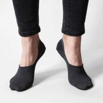 Kit 3 pares de meias invisível sapatilha confortável