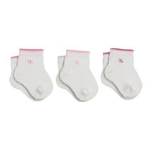 Kit 3 Pares De Meias Lupo Infantil Baby Masculina e Feminina De Algodão Básicas