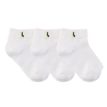 Kit 3 Pares de Meias Lupo Infantis Cano Curto Algodão 2725