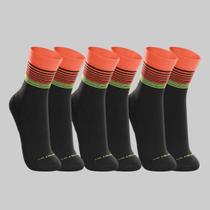Kit 3 Pares de Meias Lupo Performance Bike Cano Médio 03365-001