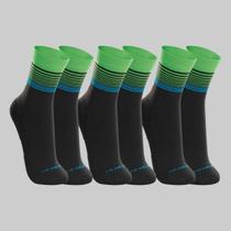 Kit 3 Pares de Meias Lupo Performance Bike Cano Médio 03365-001