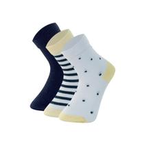 Kit 3 Pares De Meias Mash Cano Médio Infantil Para Crianças Modelo Estampadas Kit 3 Pares De Meias Mash Cano Médio Infantil Para Crianças Modelo Estampadas