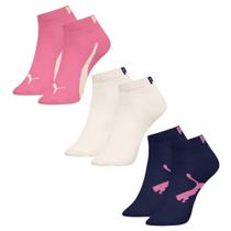 Kit 3 Pares de Meias Puma Sapatilha Infantil