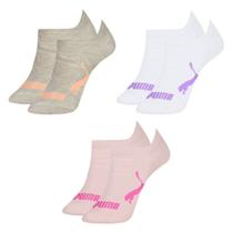 Kit 3 Pares de Meias Puma Sapatilha Invisível Infantil