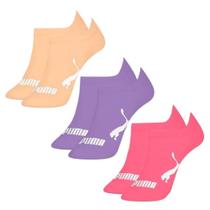 Kit 3 Pares de Meias Puma Sapatilha Invisível Infantil