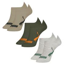 Kit 3 Pares de Meias Puma Sapatilha Invisível Infantil Kit 3 Pares de Meias Puma Sapatilha Invisível Infantil