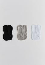 Kit 3 Pares De Meias Sapatilha Unissex