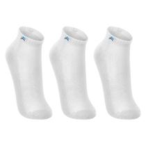 Kit 3 Pares de Meias Up 3225 Cano Curto Algodão - Branco