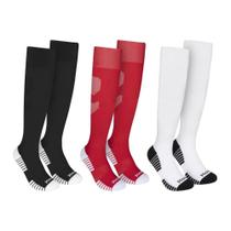 Kit 3 Pares de Meiões Hoahi Sport Atoalhado Masculino - Preto e Branco 39-43 Kit 3 Pares de Meiões Hoahi Sport Atoalhado Masculino - Preto e Branco 39-43