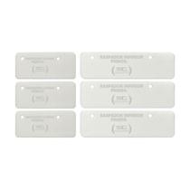 KIT - 3 Pares de Raspadores Silicone Prmog07 Mogmix - Progás