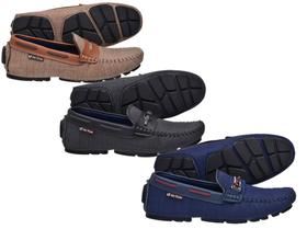 Kit 3 Pares De Sapatilha Drive Mocassim Masculino