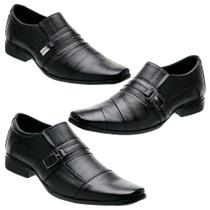 Kit 3 Pares De Sapato Social Masculino K.C