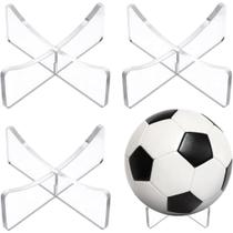 kit 3 pares de suportes de bola - acrilico cristal kit 3 pares de suportes de bola - acrilico cristal
