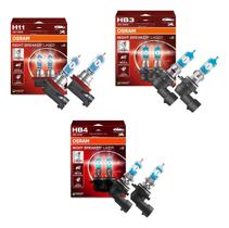 Kit 3 Pares Lampada Osram Night Breaker Laser Hb3 Hb4 H11