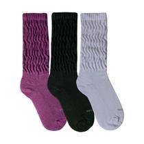 Kit 3 Pares Meia Aerobica Algodão 5610 Cano Longo Academia Esporte Fitness