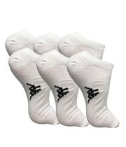 Kit 3 pares meia algodão invisivel casual kappa - tam 34-39 Kit 3 pares meia algodão invisivel casual kappa - tam 34-39