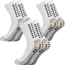 Kit 3 Pares Meia Antiderrapante Futebol Treino Esportiva Pro Socks Kit 3 Pares Meia Antiderrapante Futebol Treino Esportiva Pro Socks