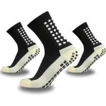 Kit 3 Pares Meia Antiderrapante Futebol Treino Esportiva Pro Socks Kit 3 Pares Meia Antiderrapante Futebol Treino Esportiva Pro Socks