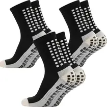 Kit 3 Pares Meia Antiderrapante Futebol Treino Esportiva Pro Socks