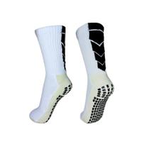 Kit 3 Pares Meia Antiderrapante Grossa Resistente Futebol Esportiva Pro Socks