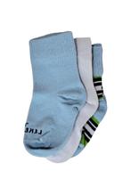 Kit 3 pares meia baby diversos ref-19101500