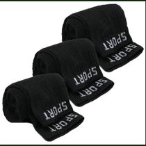 Kit 3 Pares Meia Cano Alto Masculino Dia a Dia Sport Kit 3 Pares Meia Cano Alto Masculino Dia a Dia Sport