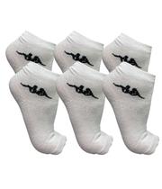 Kit 3 pares meia cano curto casual algodão kappa - tam 34-39 Kit 3 pares meia cano curto casual algodão kappa - tam 34-39