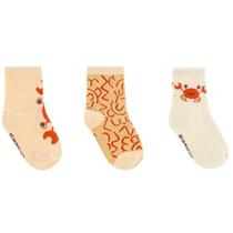 Kit 3 Pares Meia Colorida Antiderrapante Pimpolho 26-30 (3-6 anos) Menino Kit 3 Pares Meia Colorida Antiderrapante Pimpolho 26-30 (3-6 anos) Menino