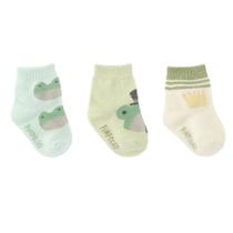 Kit 3 Pares Meia Colorida Pimpolho 0-15 (0-6m) Menino Kit 3 Pares Meia Colorida Pimpolho 0-15 (0-6m) Menino