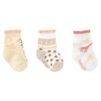 Kit 3 Pares Meia Colorida Pimpolho 00-15 (0-6m) Menina