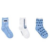 Kit 3 Pares Meia Colorida Pimpolho 31-34 (7 a 10 Anos) Menino Kit 3 Pares Meia Colorida Pimpolho 31-34 (7 a 10 Anos) Menino