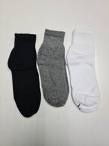 Kit 3 Pares Meia Esporte Cano Médio Algodão Trifil 8721. Kit 3 Pares Meia Esporte Cano Médio Algodão Trifil 8721.