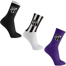 Kit 3 Pares Meia Esportiva Running Bike Futebol Clube Ceará Tamanho: 38 ao 43 Cor: Ceará Kit 3 Pares Meia Esportiva Running Bike Futebol Clube Ceará Tamanho: 38 ao 43 Cor: Ceará