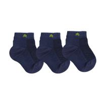Kit 3 Pares Meia Infantil Baby Up 02025 Algodão Cano Médio Kit 3 Pares Meia Infantil Baby Up 02025 Algodão Cano Médio