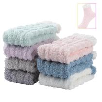 Kit 3 Pares Meia Infantil Térmica Peluciada Felpuda Atoalhada Soft