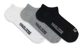 Kit 3 pares meia invisível masculina hang loose ref: hl2.02 Kit 3 pares meia invisível masculina hang loose ref: hl2.02