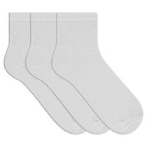 Kit 3 Pares Meia Invisível Sapatilha Unissex Confortável - Kit 3 Pares Meia Invisível Sapatilha Unissex Confortável -