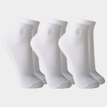 Kit 3 Pares Meia Lupo 3223-089 Algodão Cano Curto Plus Size Kit 3 Pares Meia Lupo 3223-089 Algodão Cano Curto Plus Size