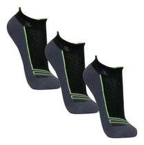 Kit 3 Pares Meia Lupo Original Poliamida Performance Sport Dry Esporte
