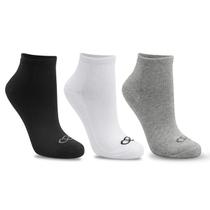 Kit 3 Pares Meia Olympikus Cano Curto Kit 3 Pares Meia Olympikus Cano Curto