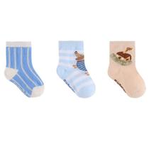 Kit 3 Pares Meia Presente Pimpolho 16-20 (6-12m) Menino