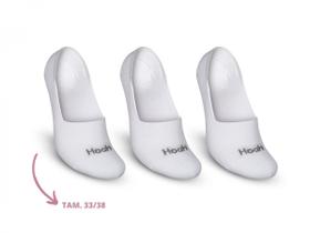 Kit 3 Pares Meia Sapatilha Adulto Tam. 33-38 - Hoahi