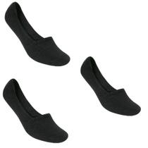 Kit 3 Pares Meia Sapatilha Invisível Masculina Selene 8760