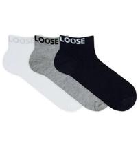 Kit 3 pares meia sapatilha masculina hang loose ref: hl2.12 Kit 3 pares meia sapatilha masculina hang loose ref: hl2.12