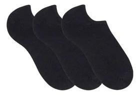 Kit 3 Pares Meia Selene Sapatilha Invisivel Baixinha