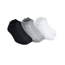Kit 3 Pares Meia Soquete Cano Curto 34 Ao 39 Feminina
