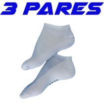 Kit 3 Pares Meia Soquete Cano Curto Sport branca - Irmão